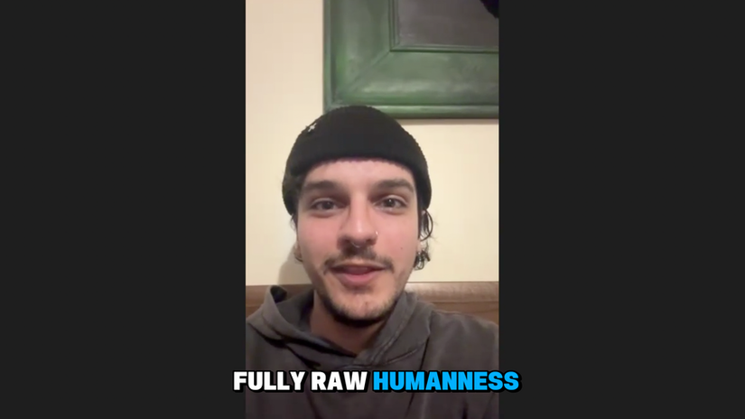 "Fully raw humanness"